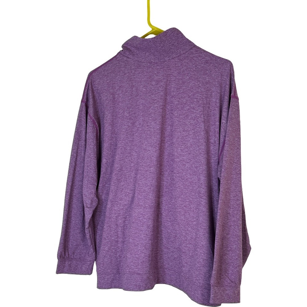 Gymwrap CloudKNIT Power Jacket Purple Heather Full Zip Plus Size 1X NWT - Picture 6 of 14